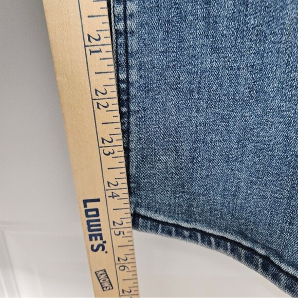 PrAna Jeans Women's 12/31 (32x25) Ankle Stretch Button Fly Straight Mid-Rise GUC - Picture 5 of 9